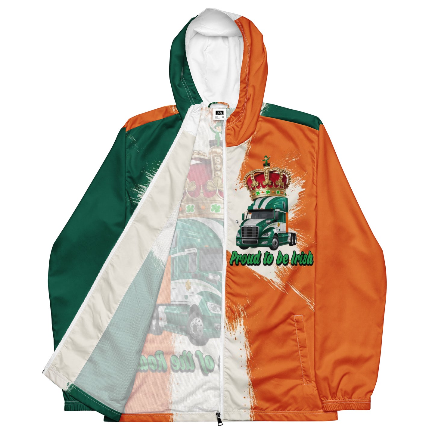 Windbreaker Irish Queen of the Road US Truck Design
