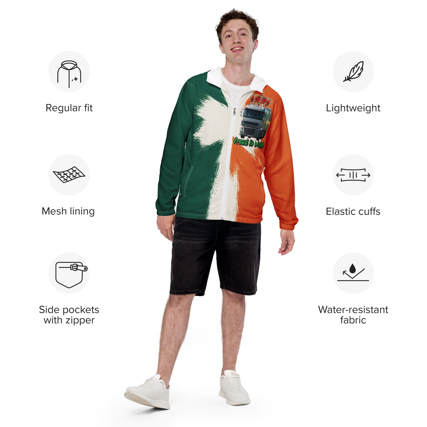 Windbreaker Irish Queen of the Road European Truck Design
