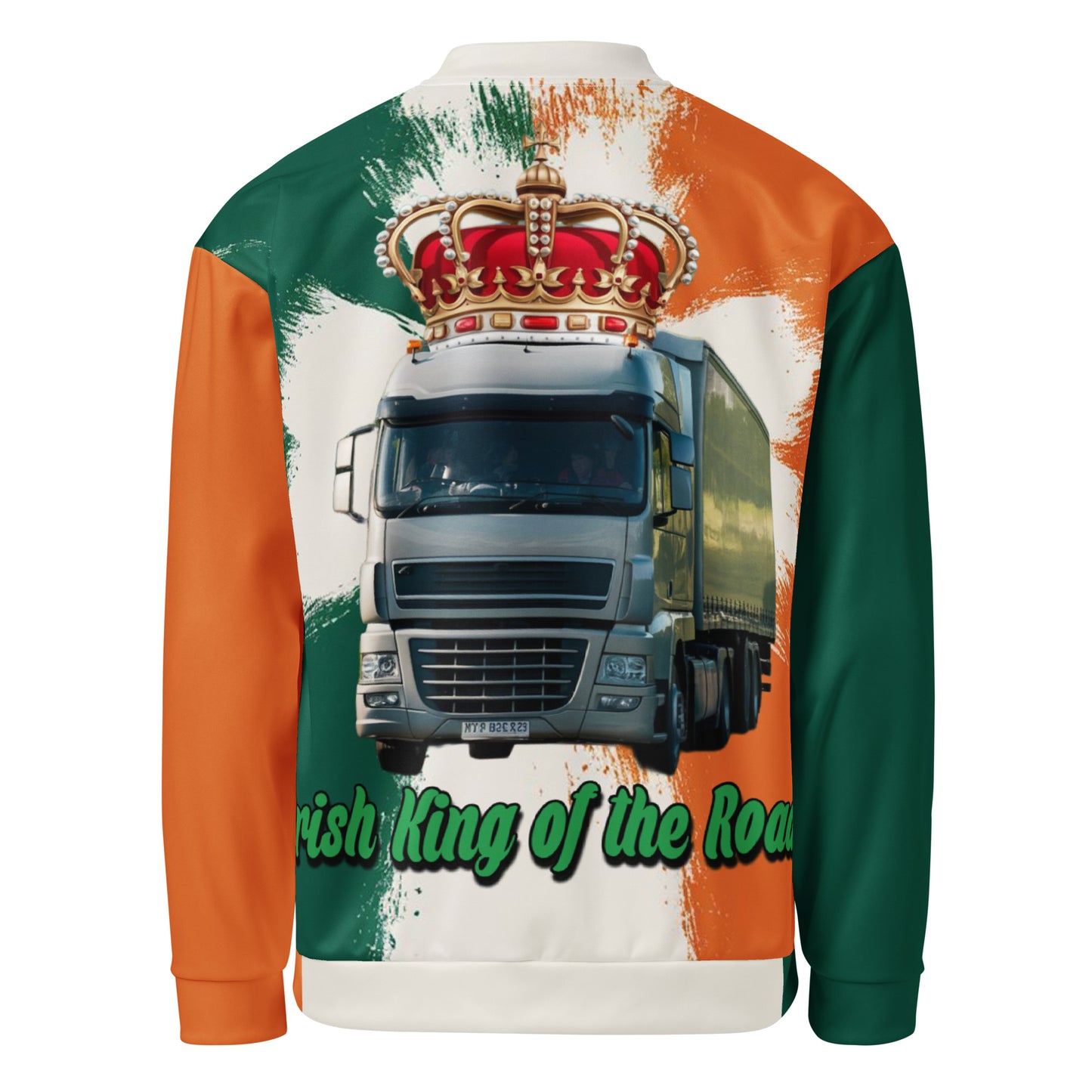Bomber Jacket Irish King of the Road European Truck Design