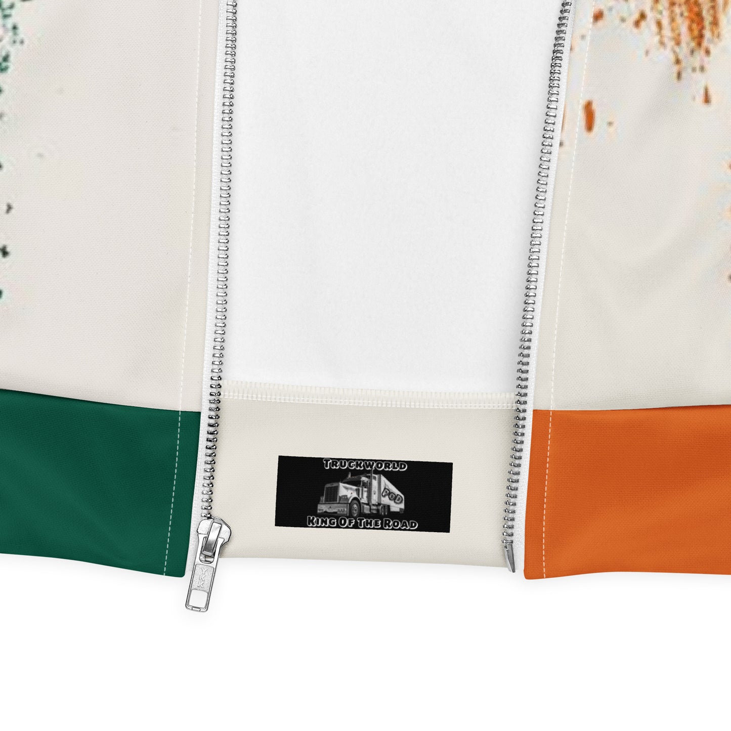 Bomber Jacket Irish King of the Road US Truck Design