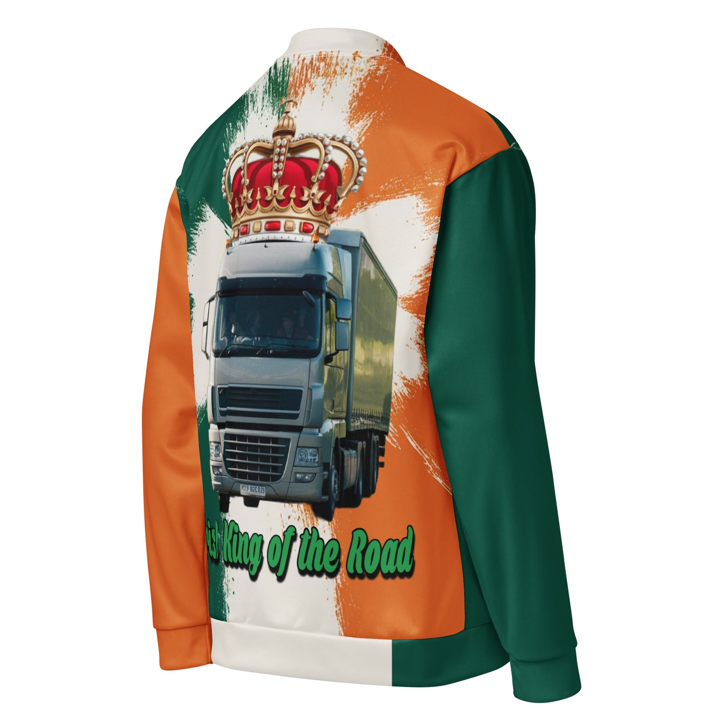 Bomber Jacket Irish King of the Road European Truck Design