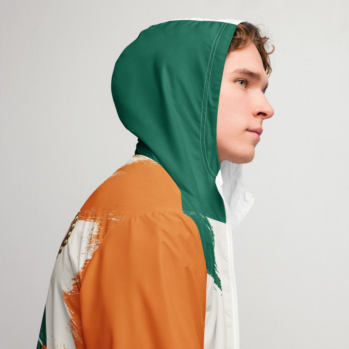 Men’s windbreaker Irish King of the Road US Truck Design